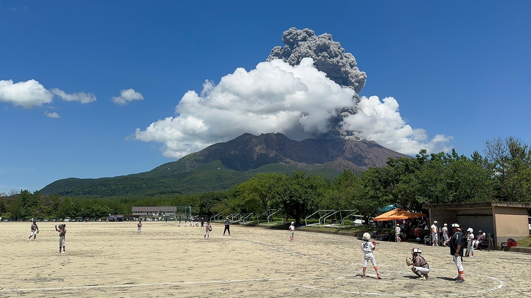 桜島爆発