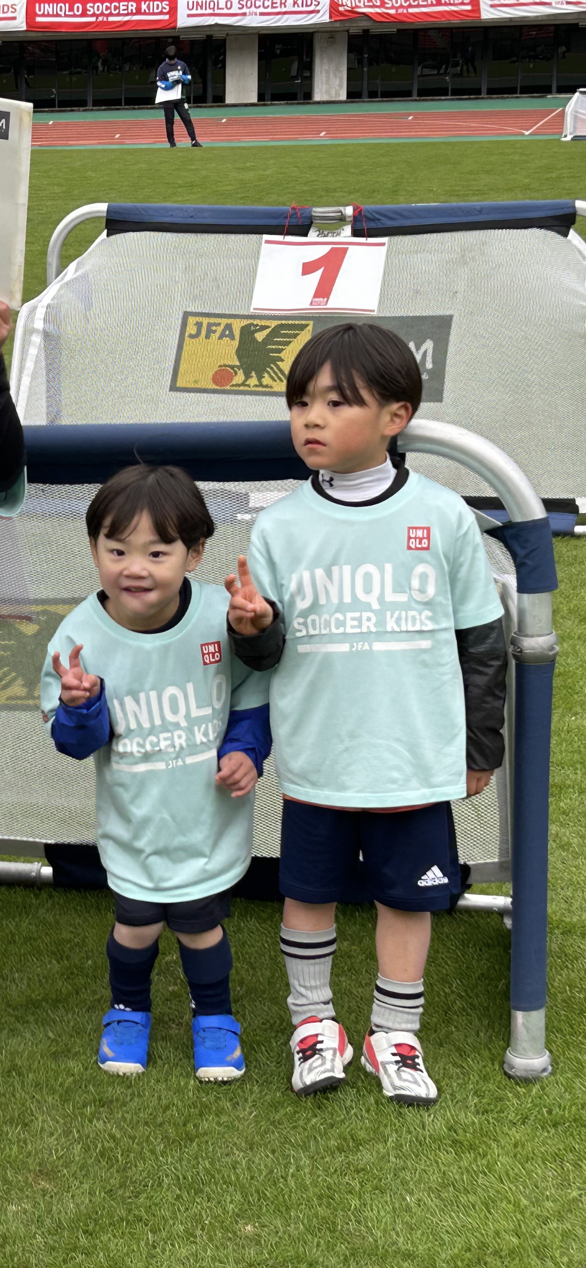 ユニクロキッズサッカー⚽️